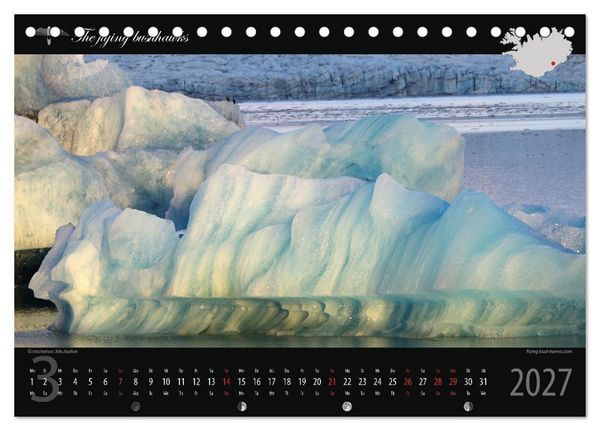 Produktbild: Island Blickwinkel 2027 (Tischkalender 2027 DIN A5 quer), CALVENDO Monatskalender