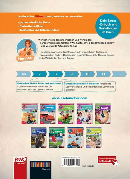 Produktbild: Leselauscher Wissen: Mythen & Sagen