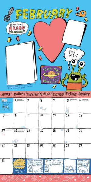 Produktbild: Kid's Awesome Activity Wall Calendar 2027