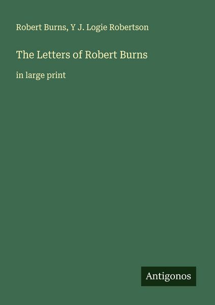 Produktbild: The Letters of Robert Burns