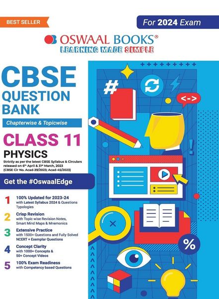 Produktbild: Oswaal CBSE Class 11 Physics Question Bank (2024 Exam)