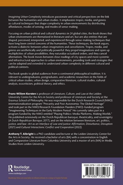 Produktbild: Imagining Urban Complexity
