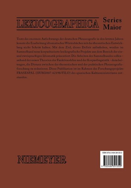 Produktbild: Theorie und Praxis der idiomatischen W&ouml;rterb&uuml;cher