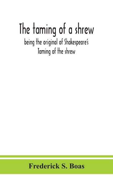 Produktbild: The Taming Of A Shrew