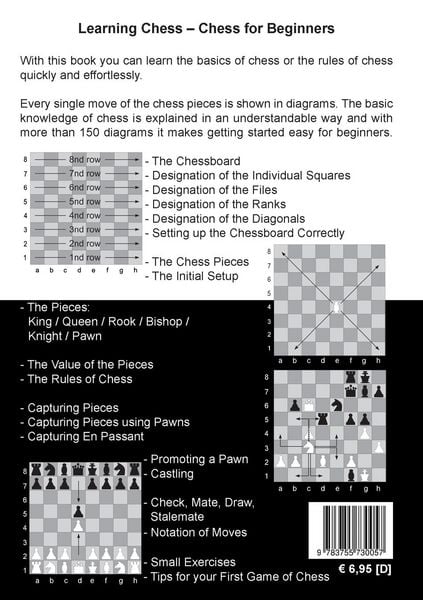 Produktbild: Learning Chess - Chess for Beginners