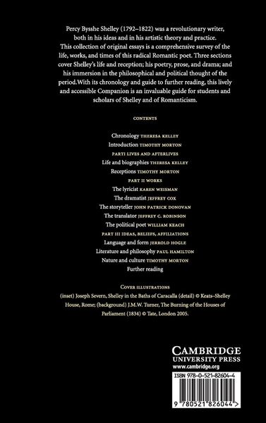 Produktbild: The Cambridge Companion to Shelley