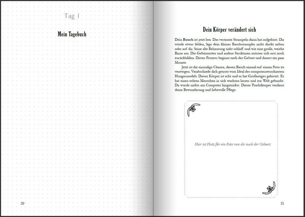 Produktbild: Wochenbett - &Uuml;berlebenshandbuch, Tagebuch und Anker f&uuml;r die ersten Wochen nach der Geburt