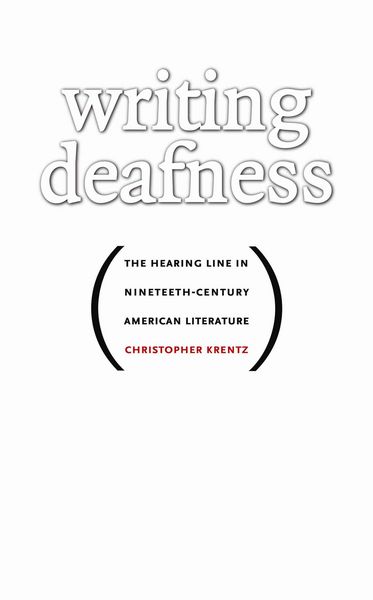 Produktbild: Writing Deafness