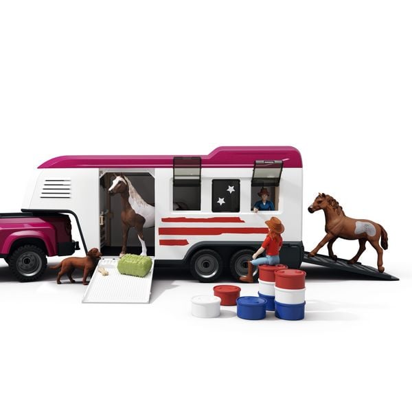 Produktbild: schleich&reg; 42705 Lakeside Truck mit Anh&auml;nger