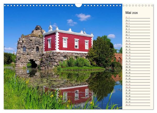 Produktbild: Spaziergang durch den W&ouml;rlitzer Park (Wandkalender 2026 DIN A3 quer), CALVENDO Monatskalender
