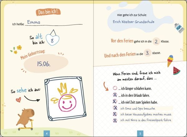 Produktbild: Meine kunterbunte Ferienzeit