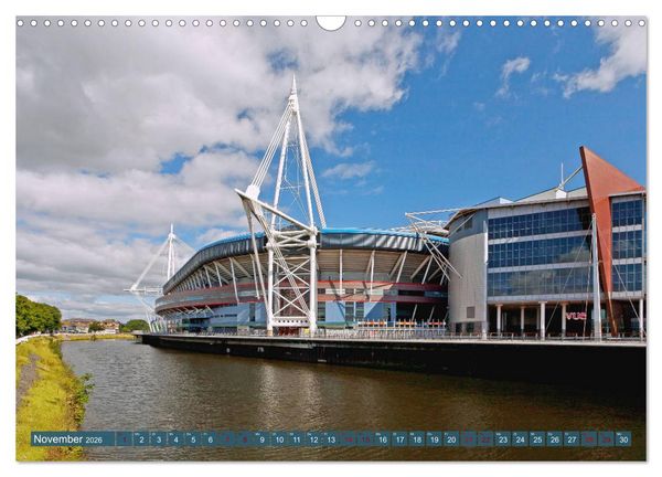 Produktbild: Herbe Sch&ouml;nheit Wales (Wandkalender 2026 DIN A3 quer), CALVENDO Monatskalender