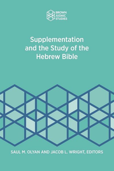Produktbild: Supplementation and the Study of the Hebrew Bible