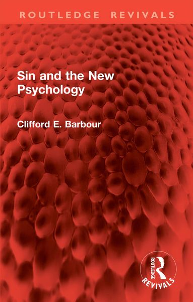 Produktbild: Sin and the New Psychology
