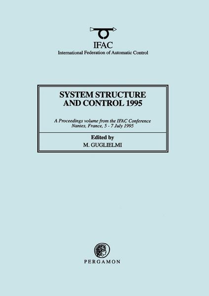 Produktbild: System Structure and Control 1995