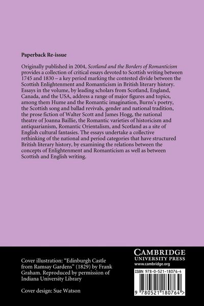 Produktbild: Scotland and the Borders of Romanticism