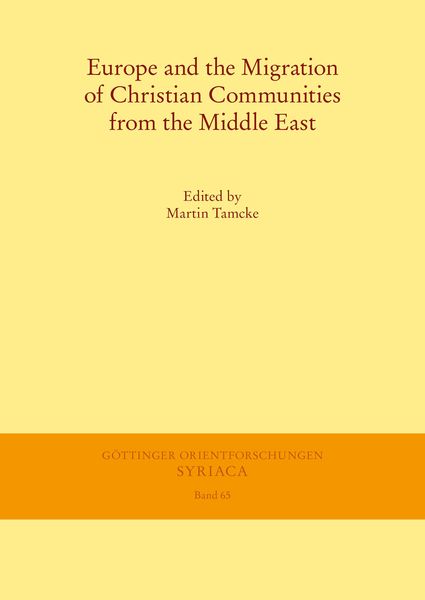 Produktbild: Europe and the Migration of Christian Communities from the Middle East