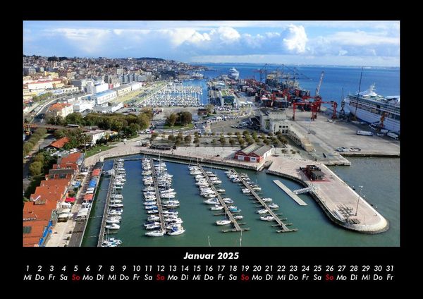 Produktbild: Boote 2025 Fotokalender DIN A3
