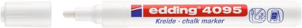 Produktbild: edding 4095 Kreidemarker Window Marker 2-3mm wei&szlig;
