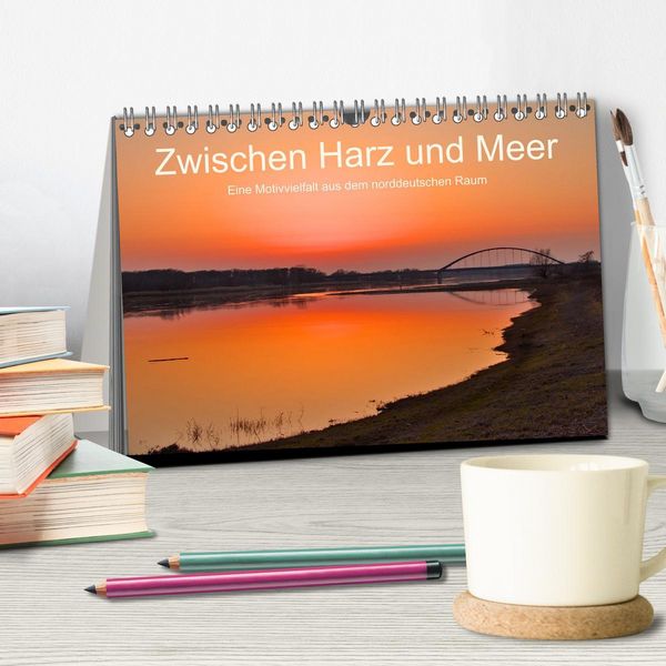 Produktbild: Zwischen Harz und Meer (Tischkalender 2026 DIN A5 quer), CALVENDO Monatskalender