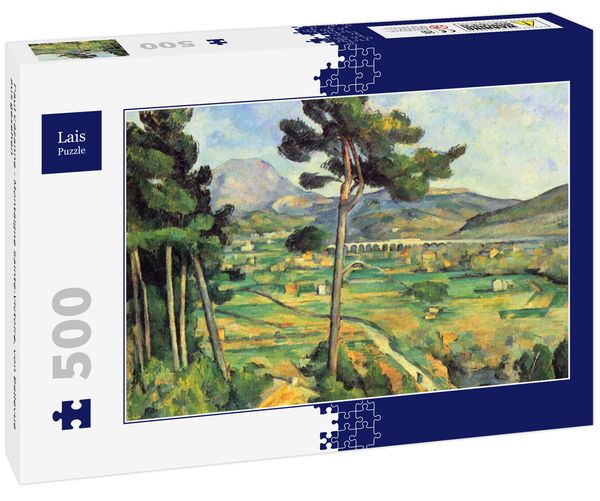Produktbild: Lais Puzzle Paul C&eacute;zanne - Montaigne Sainte-Victoire, von Bellevue aus gesehen 500 Teile