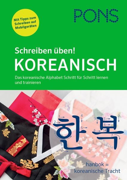 PONS Schreiben üben! Koreanisch, Taschenbuch von , PONS Langenscheidt GmbH, 9783125621510