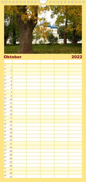 Produktbild: Familienplaner Sankt Petersburg (Wandkalender 2022 , 21 cm x 45 cm, hoch)
