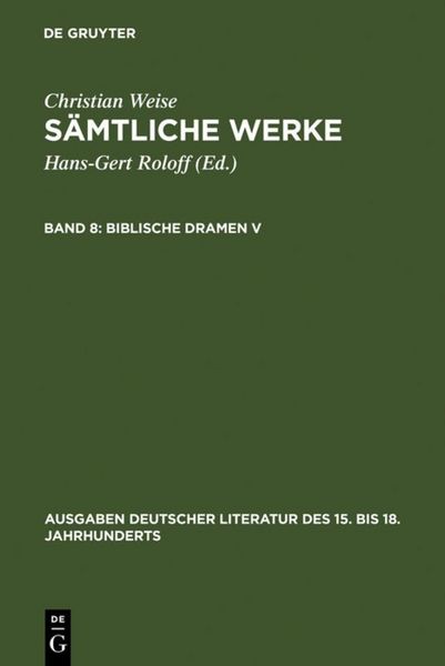 Produktbild: Biblische Dramen V