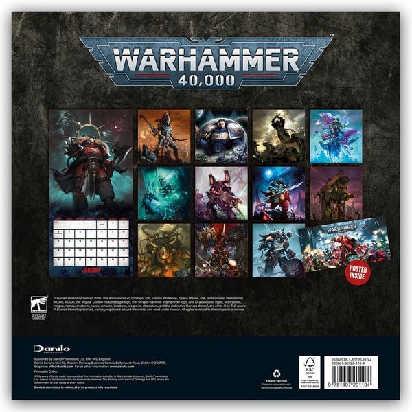 Produktbild: Warhammer 2027 &ndash; Wandkalender