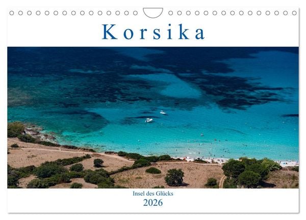 Produktbild: Korsika - Insel des Gl&uuml;cks (Wandkalender 2026 DIN A4 quer), CALVENDO Monatskalender