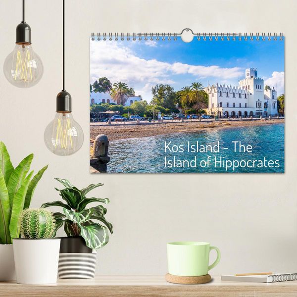 Produktbild: Kos Island - The Island of Hippocrates (Wall Calendar 2026 DIN A4 landscape), CALVENDO 12 Month Wall Calendar