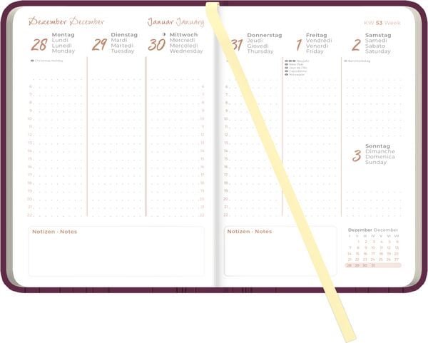 Produktbild: Lady Journal Deluxe Purple 2027