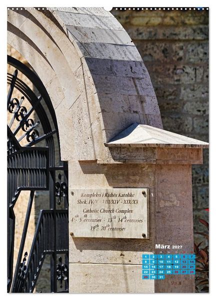 Produktbild: Christliches und muslimisches Kosovo (hochwertiger Premium Wandkalender 2027 DIN A2 hoch), Kunstdruck in Hochglanz