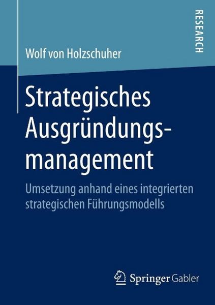 Produktbild: Strategisches Ausgr&uuml;ndungsmanagement