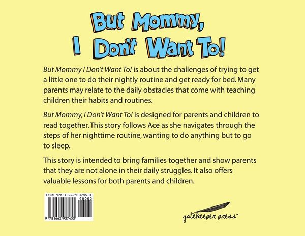 Produktbild: But Mommy, I Don't Want To!