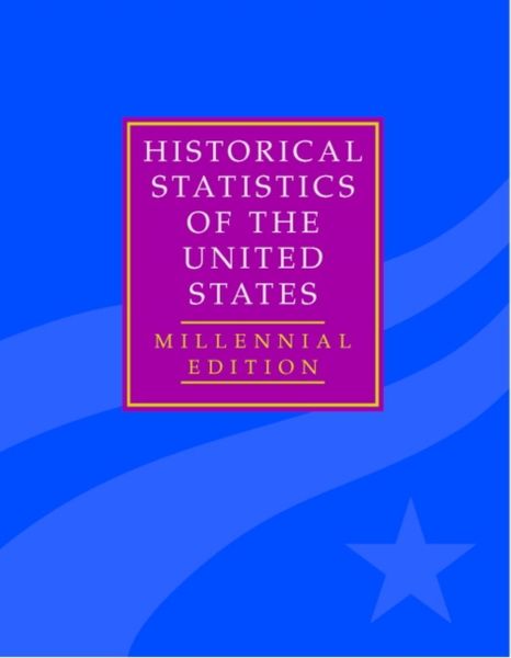 Produktbild: The Historical Statistics of the United States 5 Volume Hardback Set