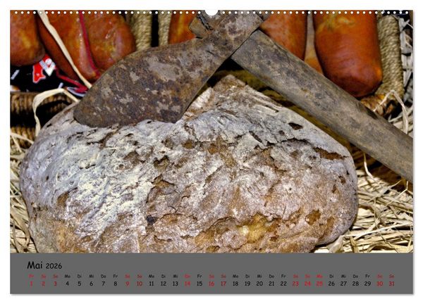 Produktbild: Mein Brotkalender (Wandkalender 2026 DIN A2 quer), CALVENDO Monatskalender