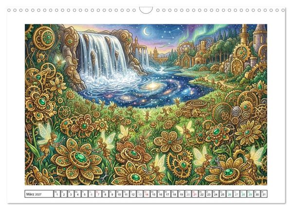 Produktbild: Surreale Traumzufluchten (Wandkalender 2027 DIN A3 quer), CALVENDO Monatskalender
