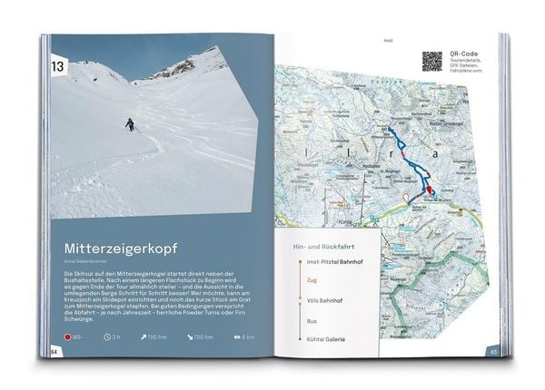 Produktbild: KOMPASS &Ouml;ffi Skitouren Nordtirol