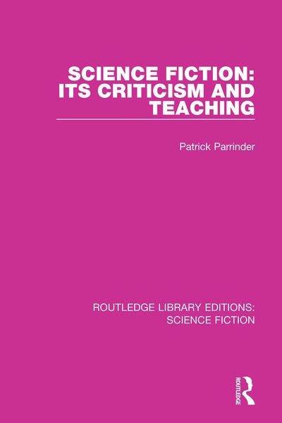 Produktbild: Science Fiction: Its Criticism and Teaching
