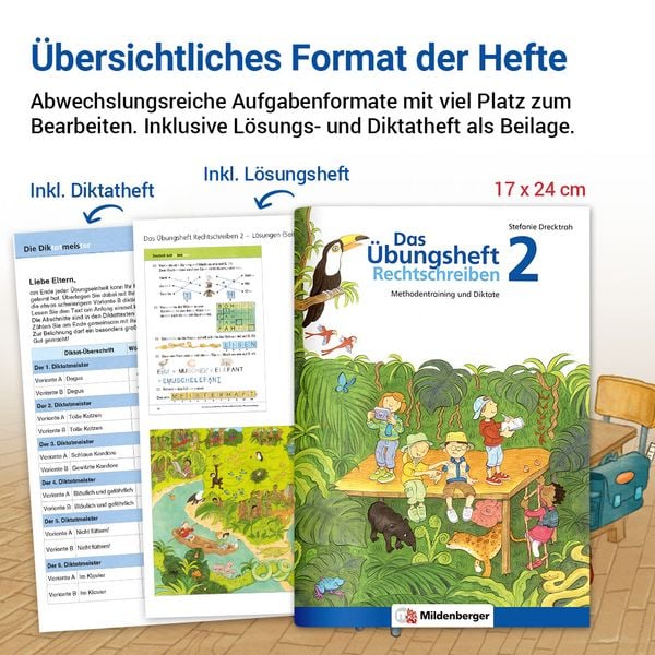 Produktbild: Das &Uuml;bungsheft Rechtschreiben 2
