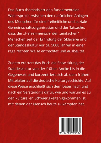 Produktbild: Die Geschichte der kulturellen Fehlentwicklung