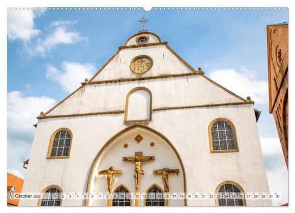 Produktbild: Historisches Osnabr&uuml;ck - Niedersachsen (Wandkalender 2026 DIN A2 quer), CALVENDO Monatskalender