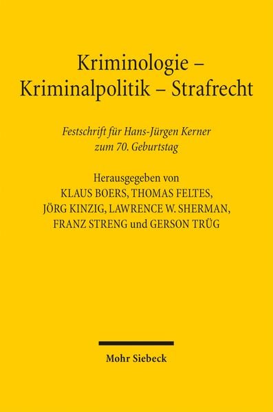 Produktbild: Kriminologie - Kriminalpolitik - Strafrecht