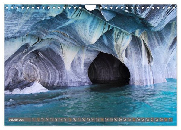 Produktbild: Patagonien, Gletscher, Berge und unendliche Weiten (Wandkalender 2026 DIN A4 quer), CALVENDO Monatskalender