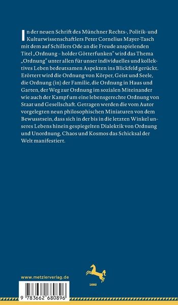Produktbild: Ordnung &ndash; holder G&ouml;tterfunken&hellip;