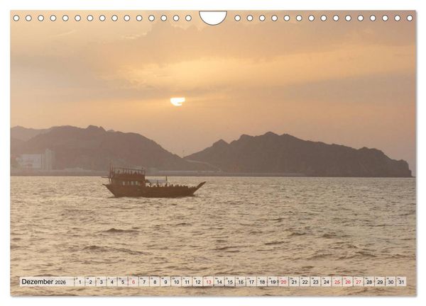 Produktbild: Oman - Impressionen (Wandkalender 2026 DIN A4 quer), CALVENDO Monatskalender