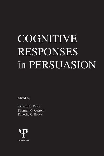 Produktbild: Cognitive Responses in Persuasion