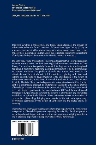 Produktbild: Information and Knowledge