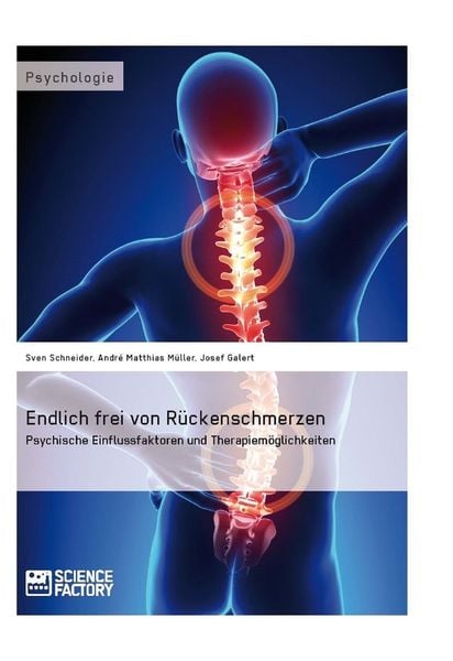 Endlich frei von Rückenschmerzen. Psychische Einflussfaktoren und Therapiemöglichkeiten, Taschenbuch von Sven Schneider,André Matthias Müller,